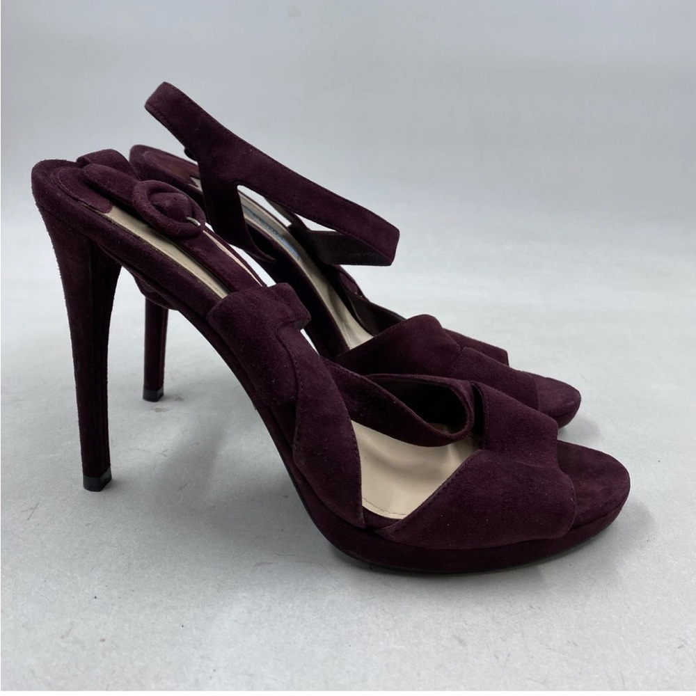 Prada Suede Stiletto Heels
